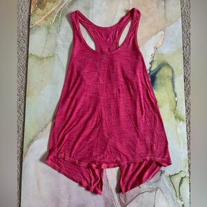 Lululemon back tie tank top - pink